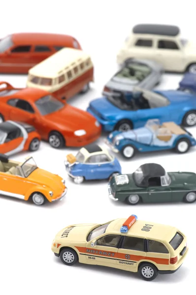 Speelgoed auto macro — Stockfoto