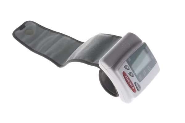 Monitoraggio della pressione sanguigna primo piano — Foto Stock