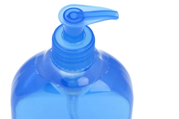 Botella de jabón líquido primer plano —  Fotos de Stock