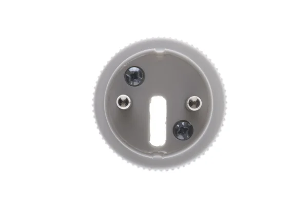 Plug on white — Stock Photo, Image
