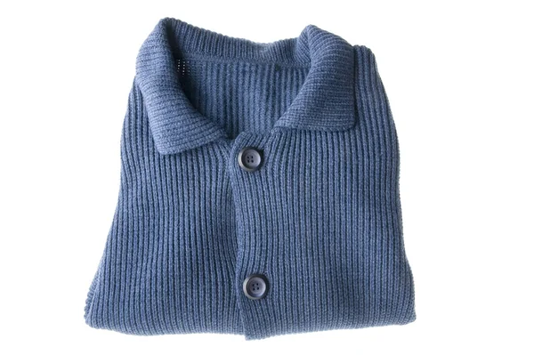 蓝色羊毛衫 — 图库照片