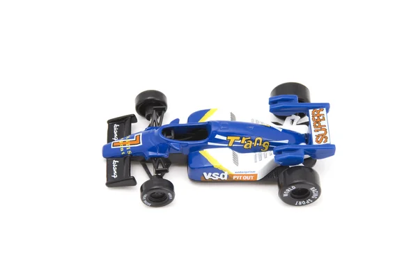 Formule1 auto's speelgoed — Stockfoto