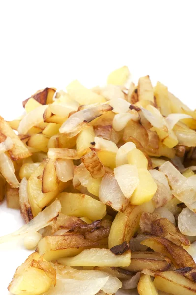Fried cutting potatoes — Stock Photo, Image