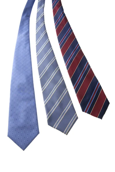 Fehér nyakkendő közelről — Stock Fotó