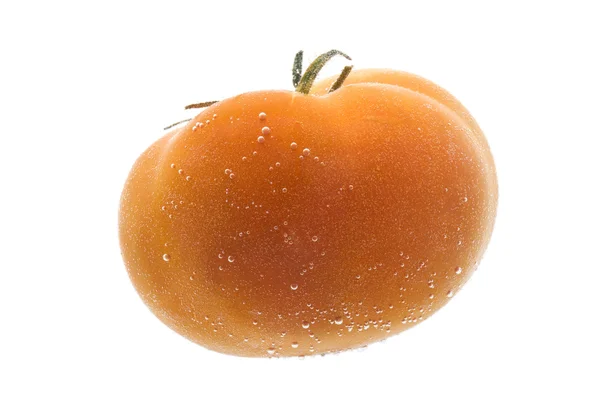 Tomaat in water macro — Stockfoto