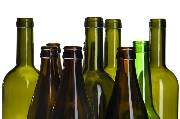 Bottiglia vuota primo piano — Foto Stock