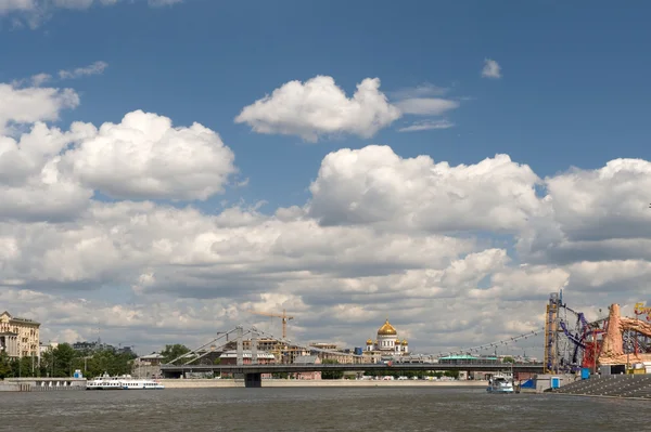 莫斯科河 — 图库照片