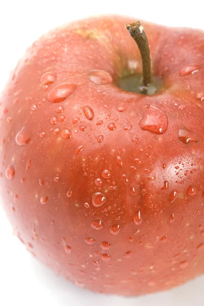 Manzana roja de cerca —  Fotos de Stock