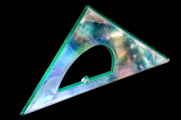 Масштабный треугольник — стоковое фото