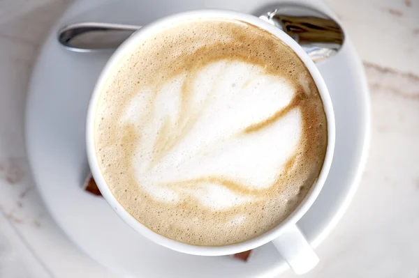 Tasse Kaffee Cappuccino — Stockfoto