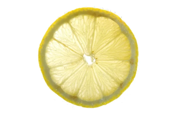 Lemon in water close up — Stock Photo, Image