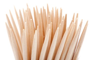 Toothpick on white background clipart