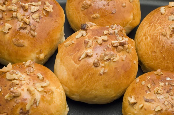 Baking bun close up — Stock Photo, Image