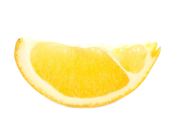 Jeden segment pomarańczowy. — Zdjęcie stockowe