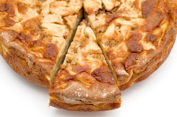 Pedaço torta de maçã — Fotografia de Stock