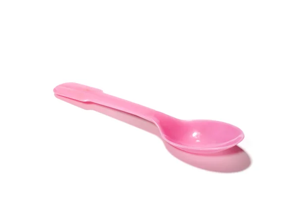 Pink spoon — Stock Photo, Image