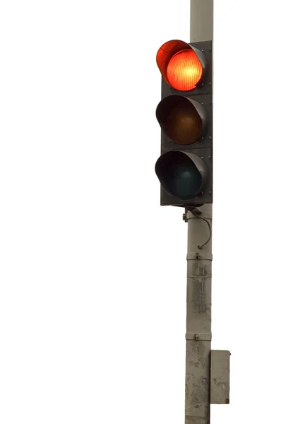 红色交通灯 — 图库照片