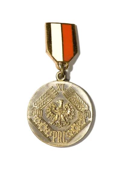 Round medal — Stock Photo, Image