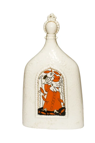 Bottiglia di souvenir russo — Foto Stock