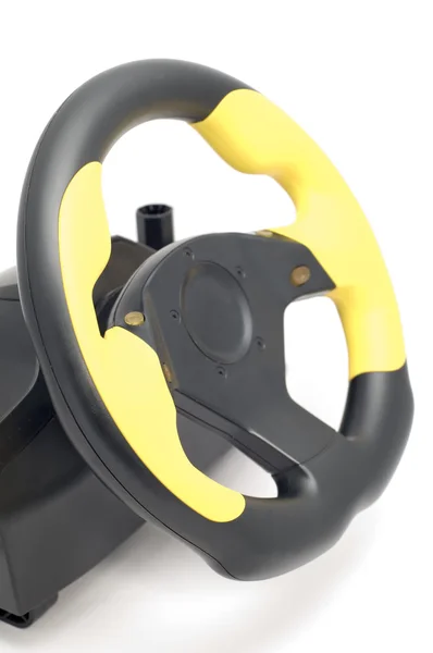 Steering wheel voor de pc — Stockfoto