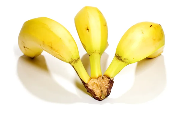 Banana vista posteriore — Foto Stock