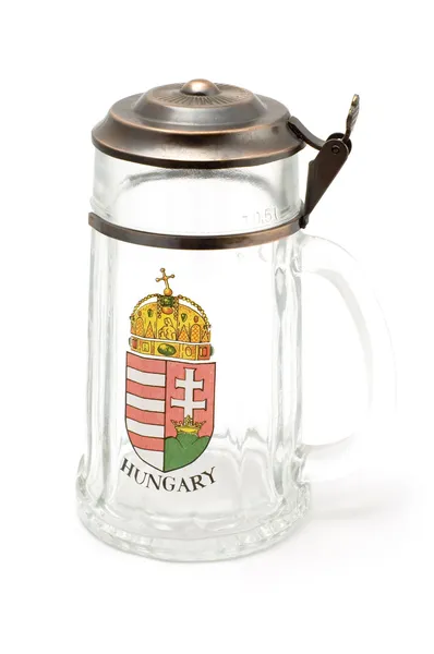 Beer mug with cover — Stock Photo, Image