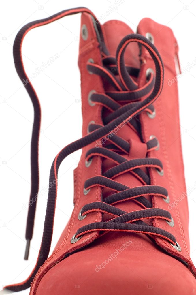 Boot close up