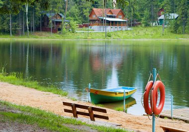 Boating station clipart