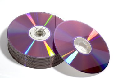 DVD disc's clipart