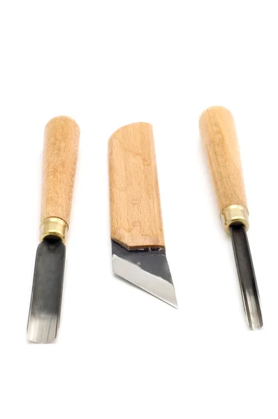 Chisel and knife — Stock Photo, Image