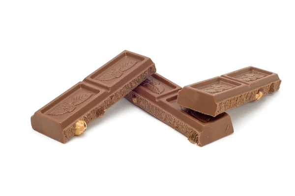 Chocolade verstand noten — Stockfoto