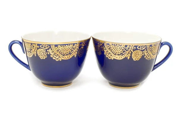 Mavi Çay fincanı — Stok fotoğraf