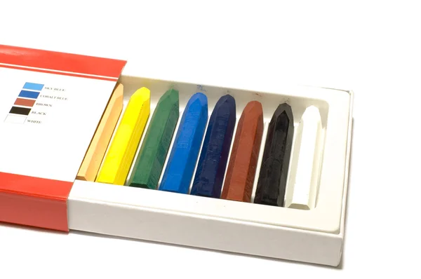 Crayons voor kind — Stockfoto