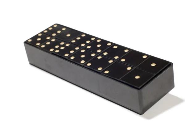 Domino in box — Stock Photo, Image