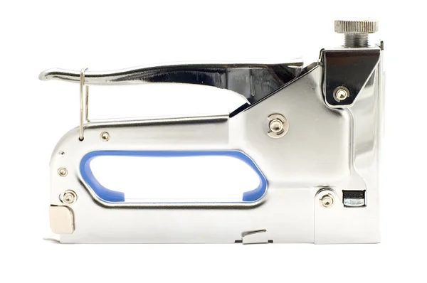 Furniture stapler on white — Stock Photo, Image