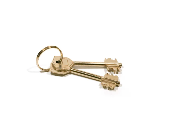Kulcs-gyűrűvel — Stock Fotó