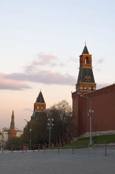 Wieże Kremla — Zdjęcie stockowe