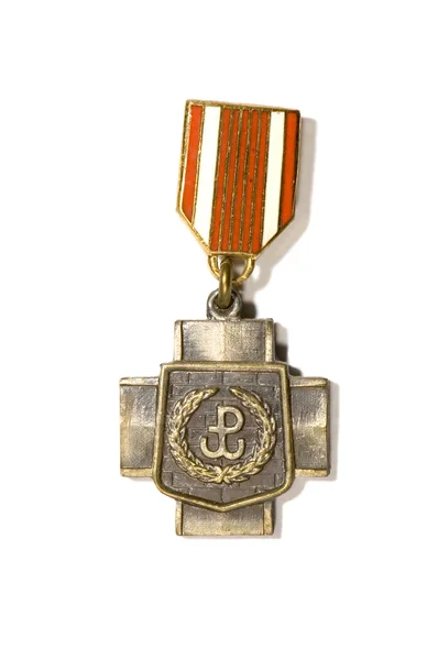 Metall medalj — Stockfoto