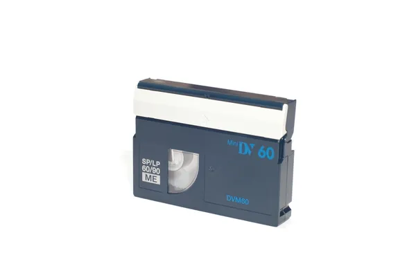 Mini dv tape — Stock Photo, Image