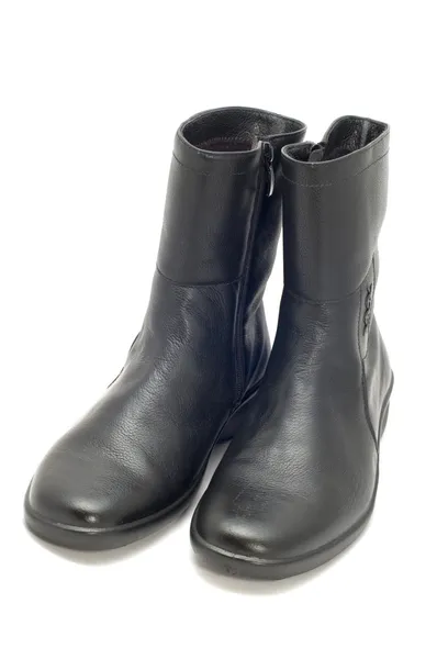 Top-boot on white — Stock Photo, Image