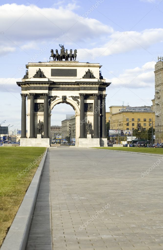 Moscow triumphal arch