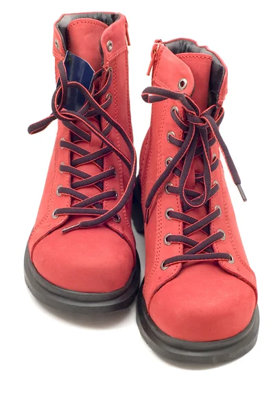 Dois sapatos vermelhos — Fotografia de Stock