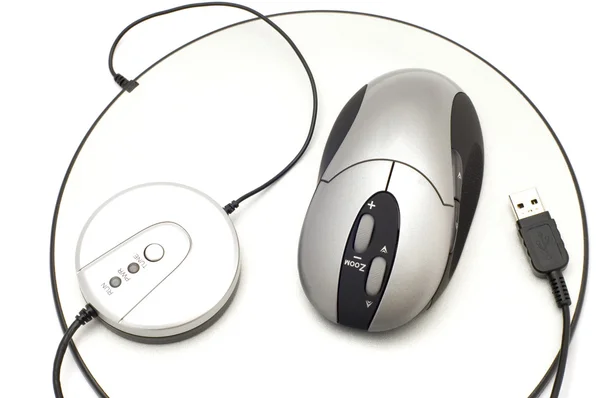 Mysz USB — Zdjęcie stockowe
