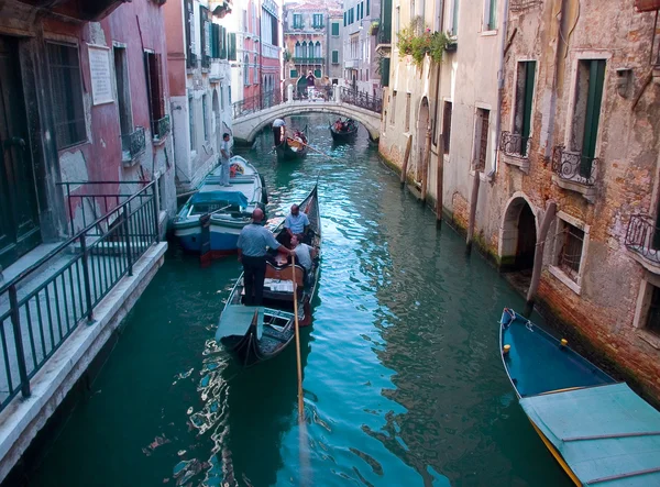 Rua do lado de Veneza — Fotografia de Stock