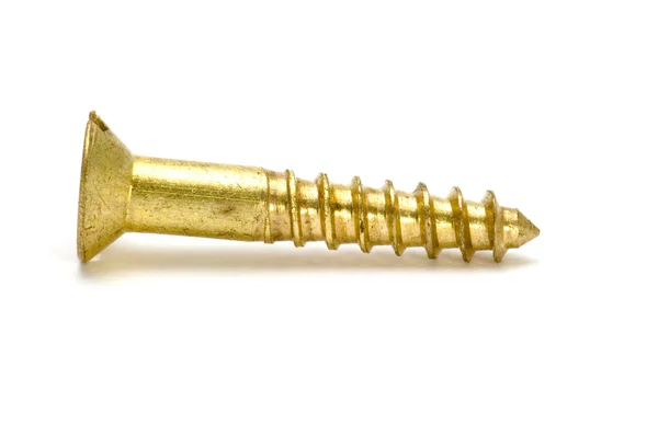 Yellow screw — Stock Photo, Image