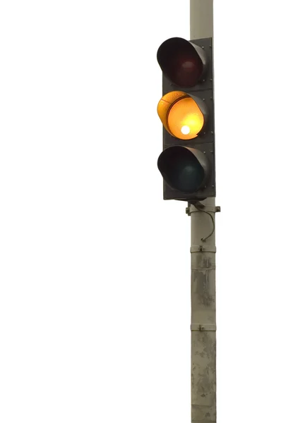 Sarı trafik ışıkları — Stok fotoğraf