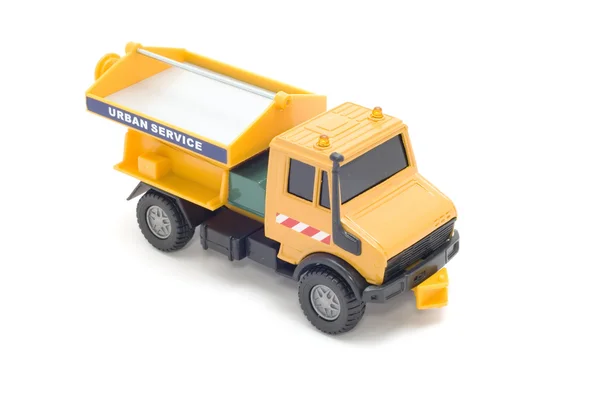 Желтый грузовик — стоковое фото