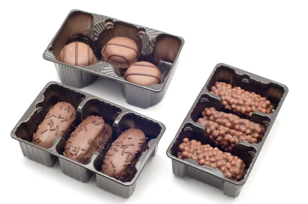Шоколадні цукерки Стокове Фото