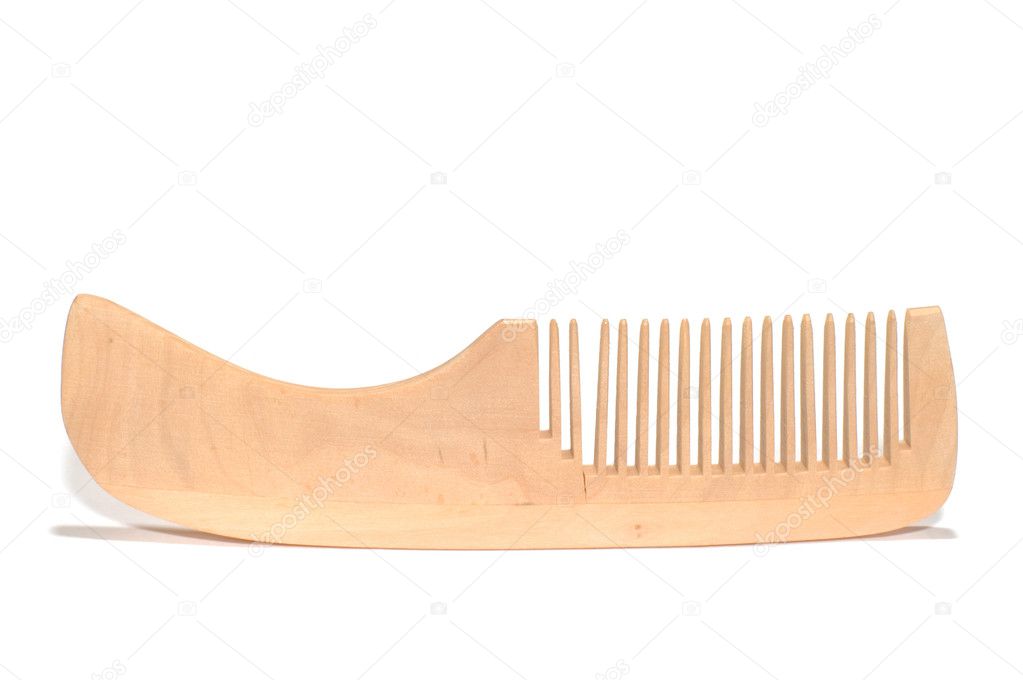 Wood comb