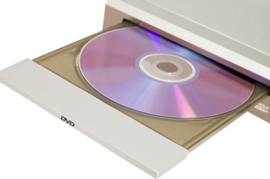 Dvd player with disc clipart